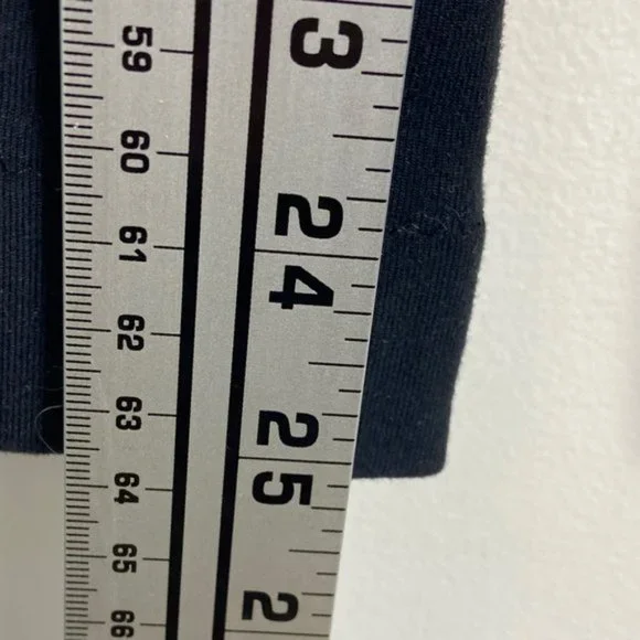 Lululemon Black Cropped High Rise Leggings Size 10 Anti Stink Stretch Yoga Pants - Picture 7 of 10